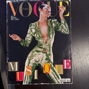 Vogue Paris Coffee Table Book - Black, Gold, Pink, Yellow